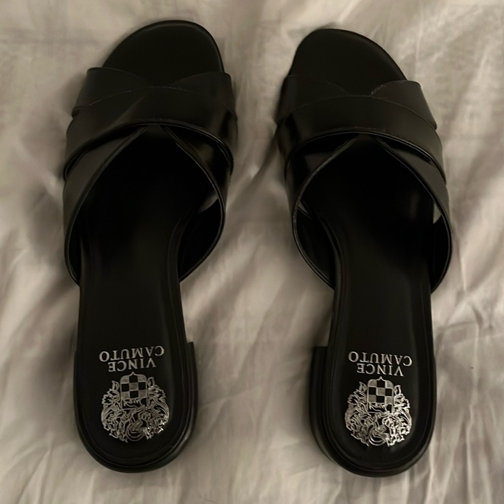 Black, Vince camuto sandals